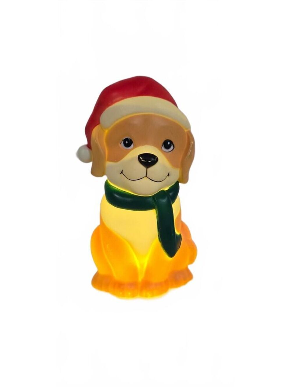 Santa Puppy Blow Mold